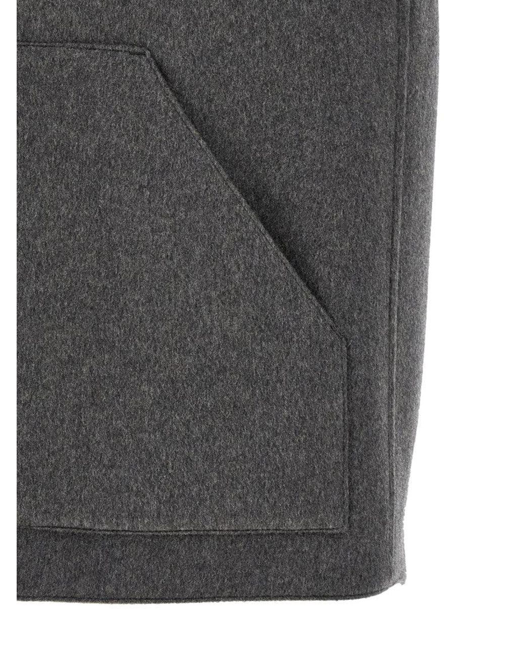 Lardini Gray Solid Mock Collar Vest for men