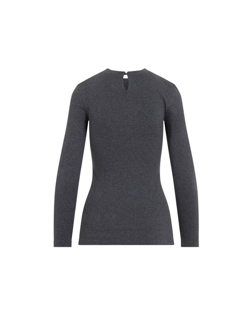 Brunello Cucinelli Black Solid Crew Neck T-Shirt