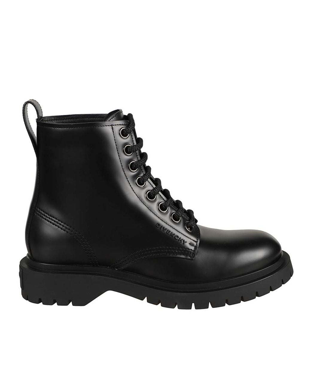 Givenchy Black Ankle Boots Leather
