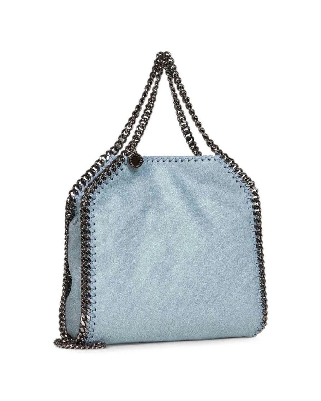 Stella McCartney Blue Light Falabella Tote