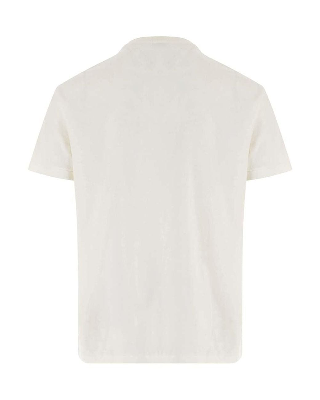 Polo Ralph Lauren White Polo Bear T-Shirt for men