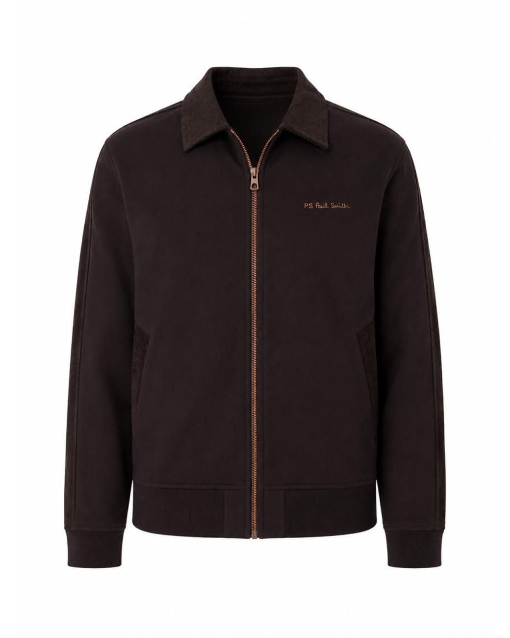 Paul Smith Black Zip-Up Jacket for men