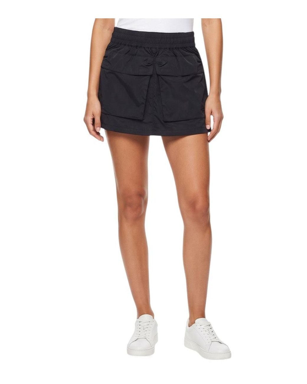 DIESEL Blue Solid Mini Skirt