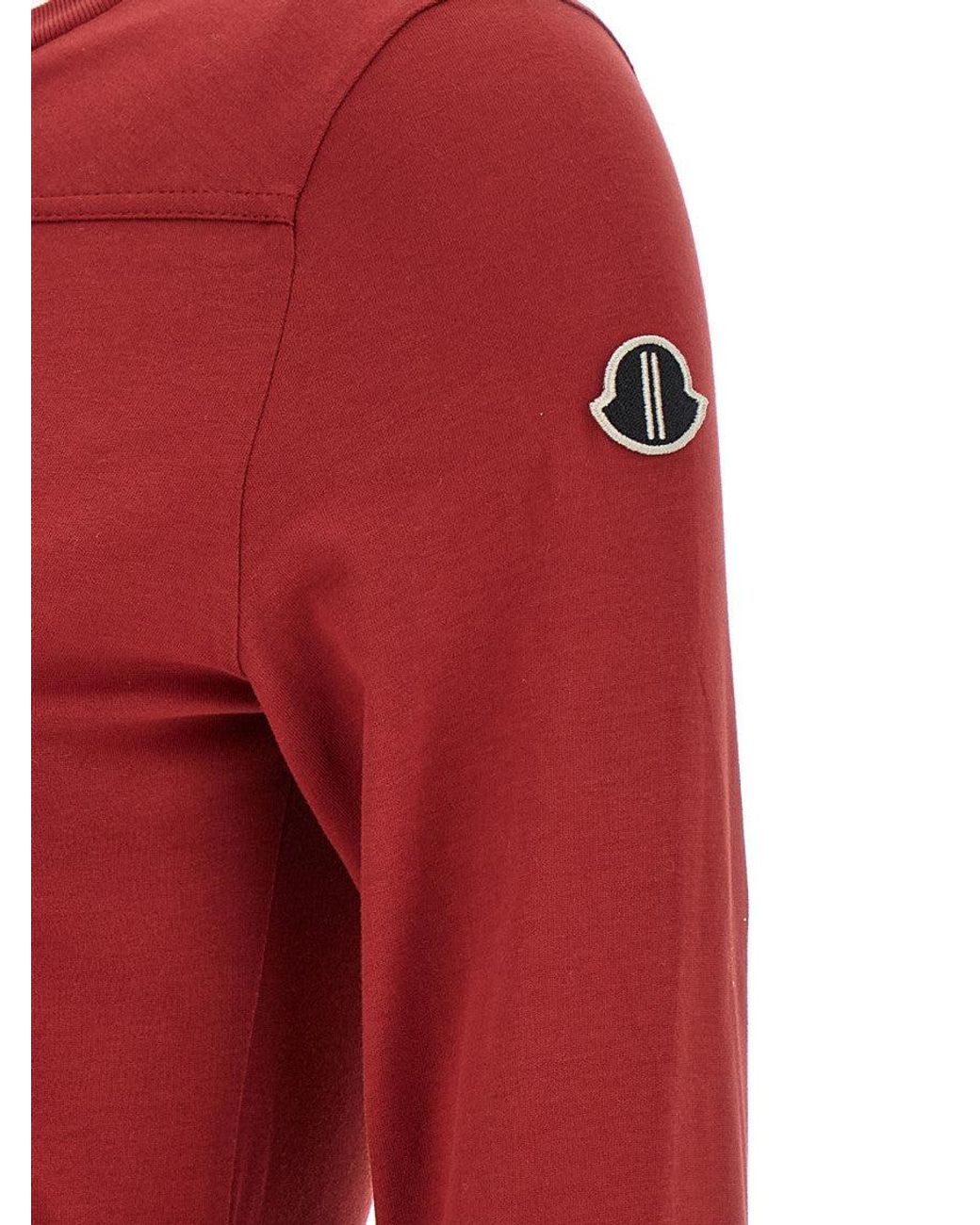 Rick Owens Red Cotton Sportswear