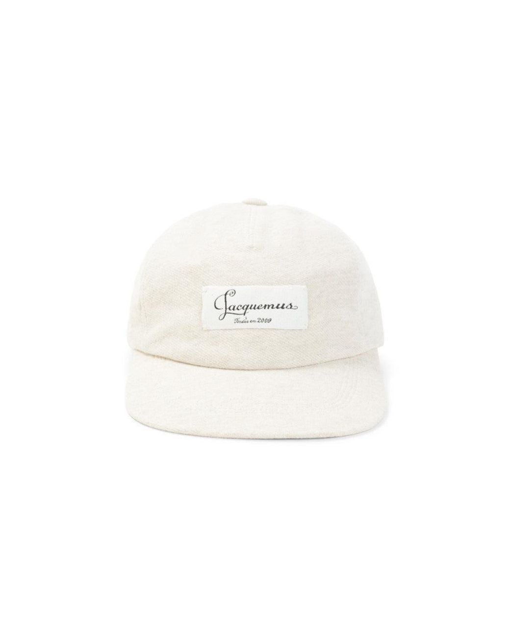 Jacquemus White Off Logo Baseball Cap