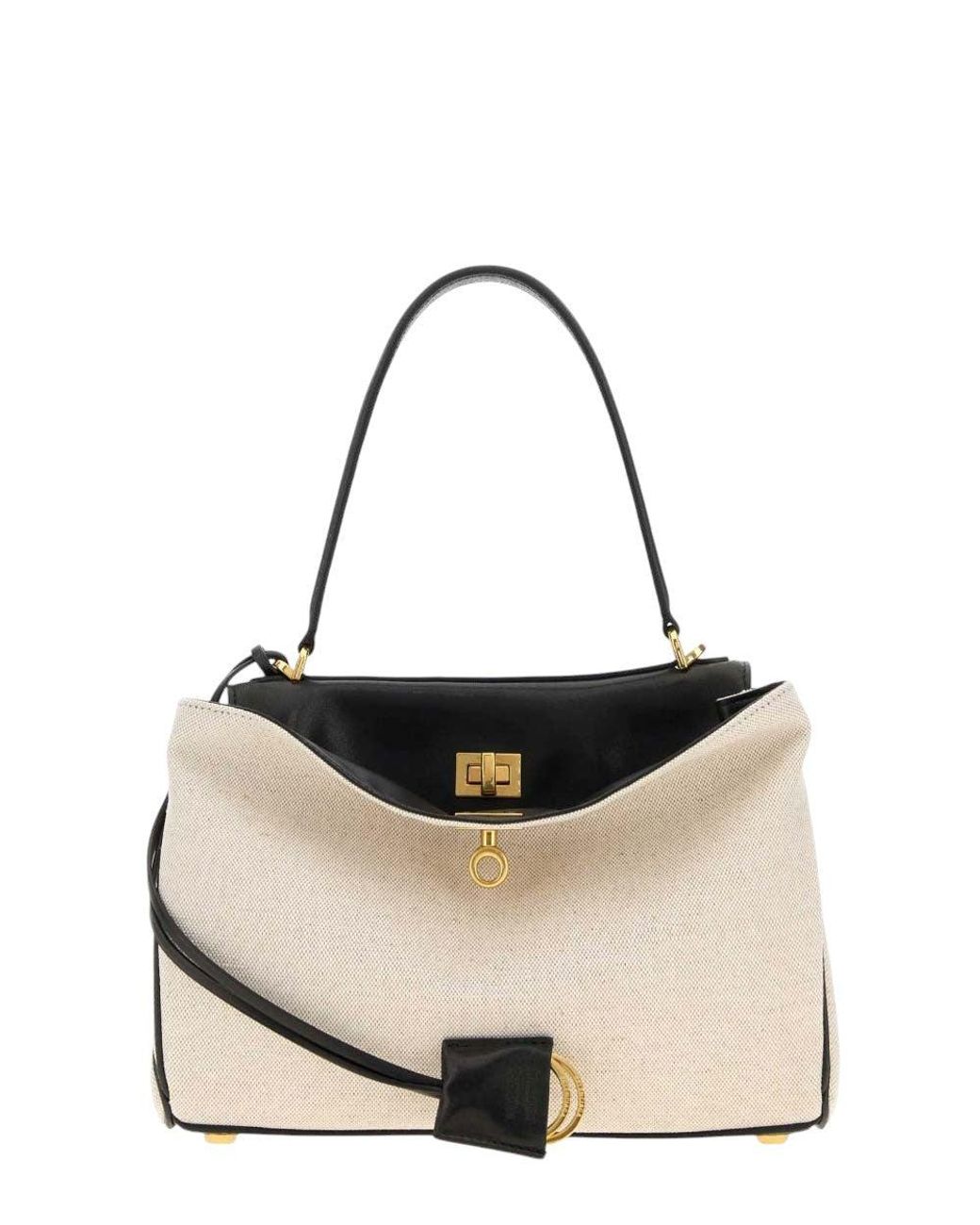 Balenciaga White Rodeo Small Shoulder Bag