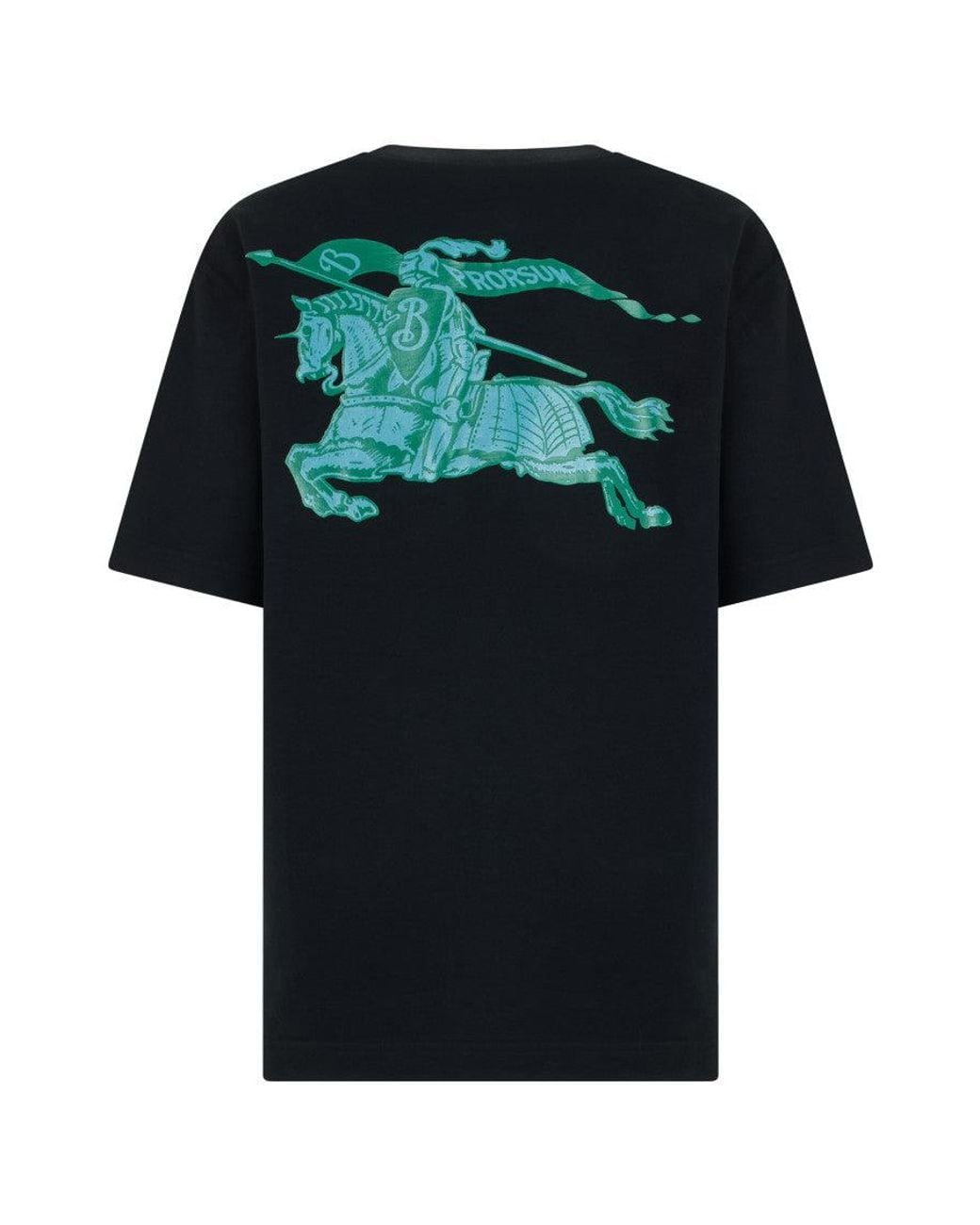 Burberry Black Logo Crew Neck T-Shirt for men