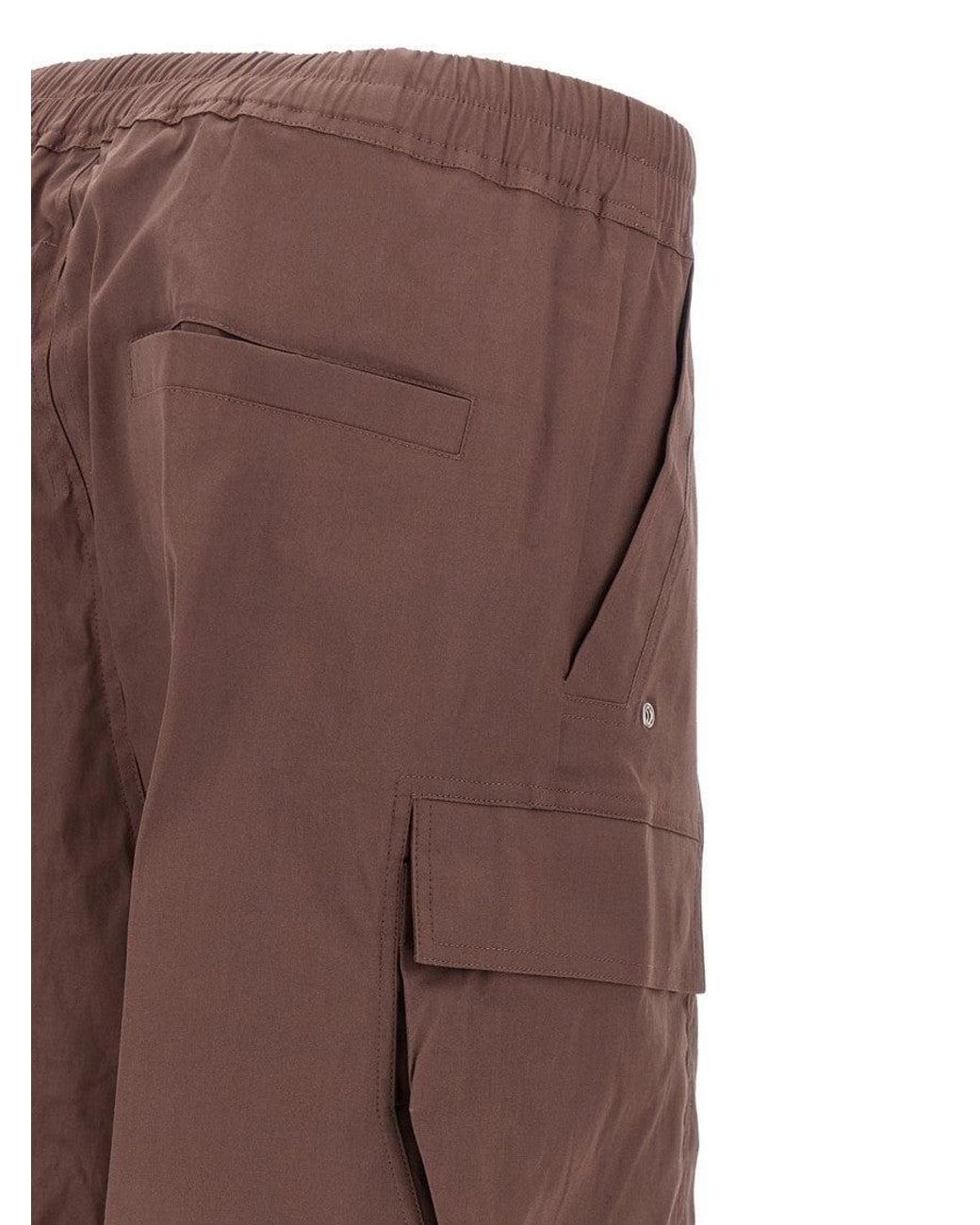 Rick Owens Brown 'Cargobelas' Pants for men