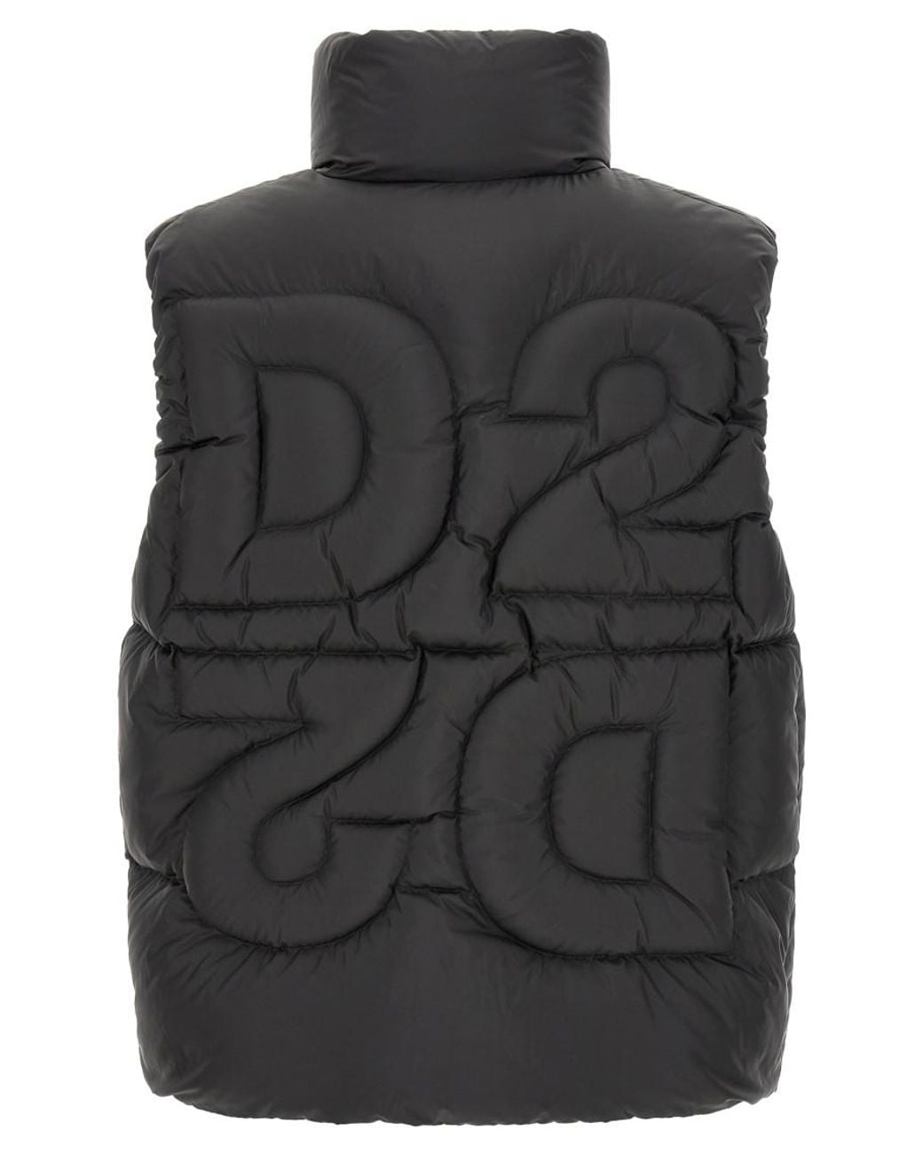 DSquared² Black 'D2 Upside Down' Vest for men