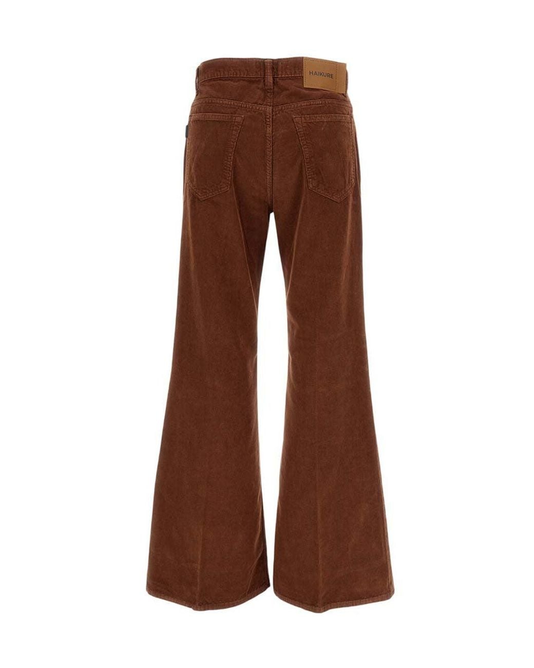 Haikure Brown High Rise Jeans