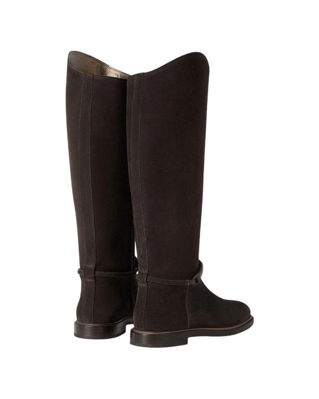 Brunello Cucinelli Black High Classic Boots