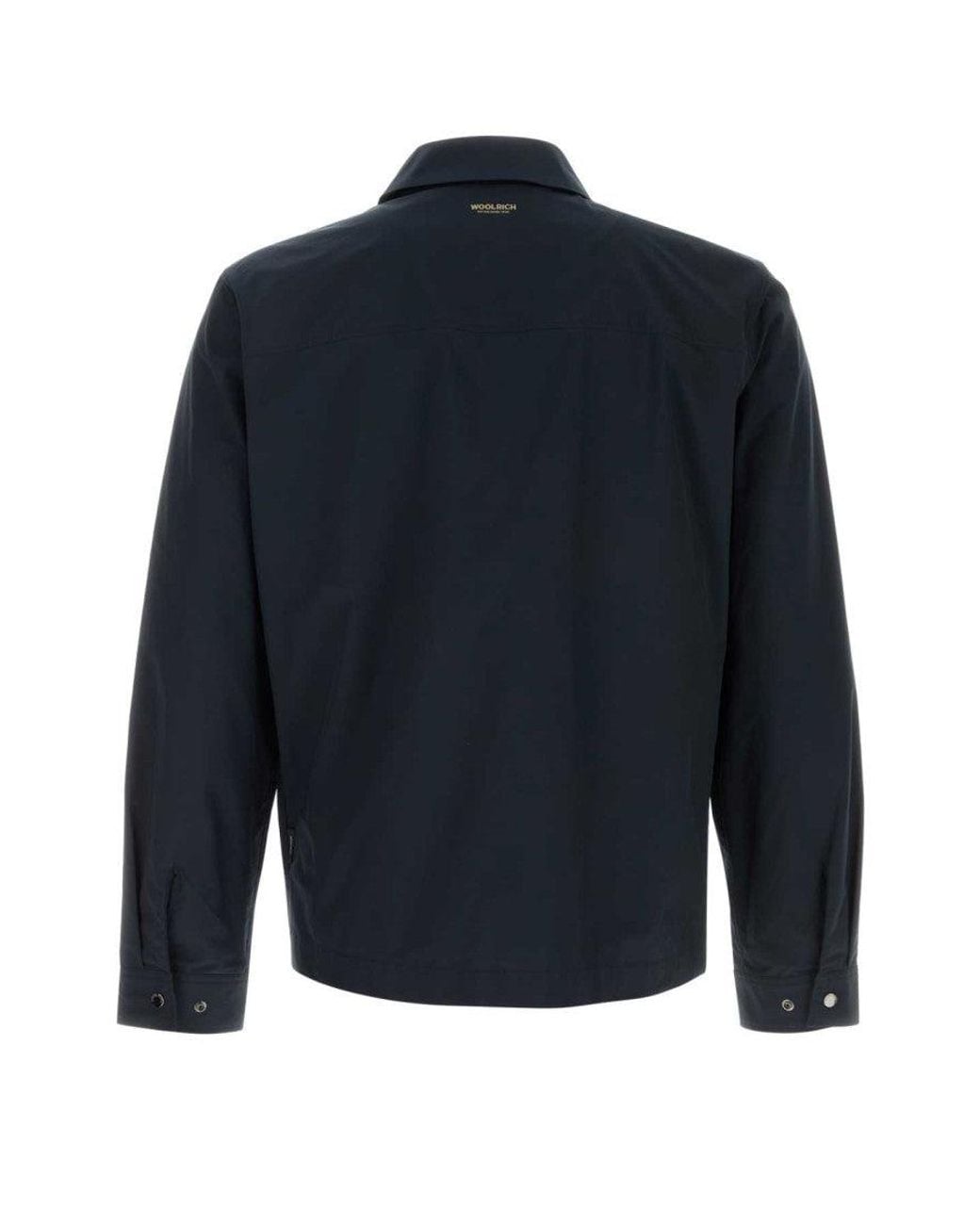 Woolrich Blue Shirt Jacket for men