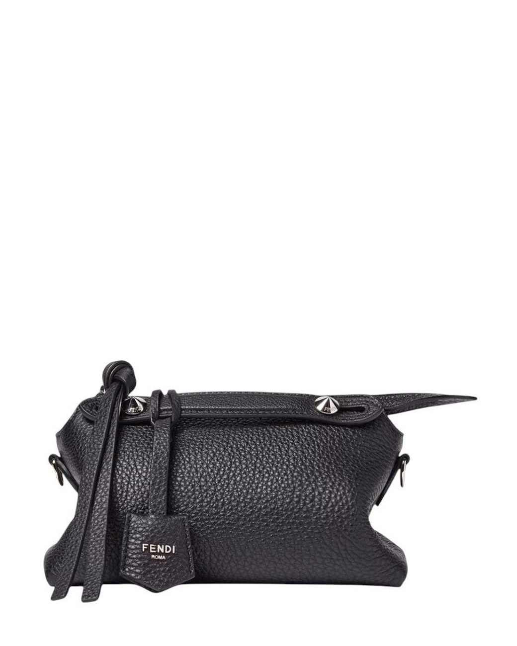 Fendi Black By The Way Soft Mini Duffle Bag