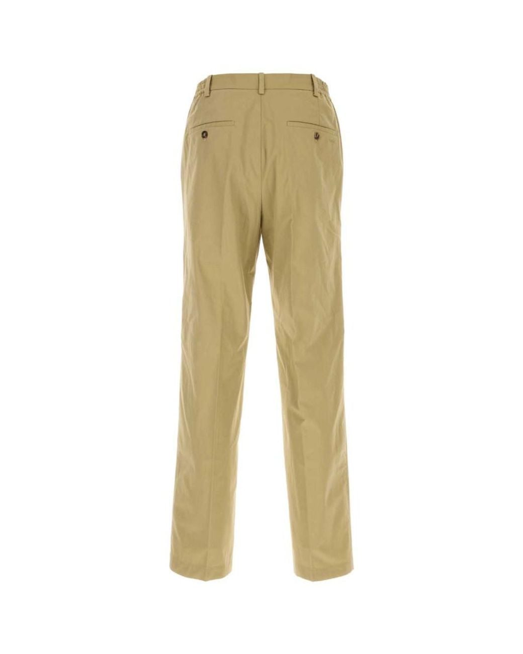 A.P.C. Natural Flat Front Pants for men