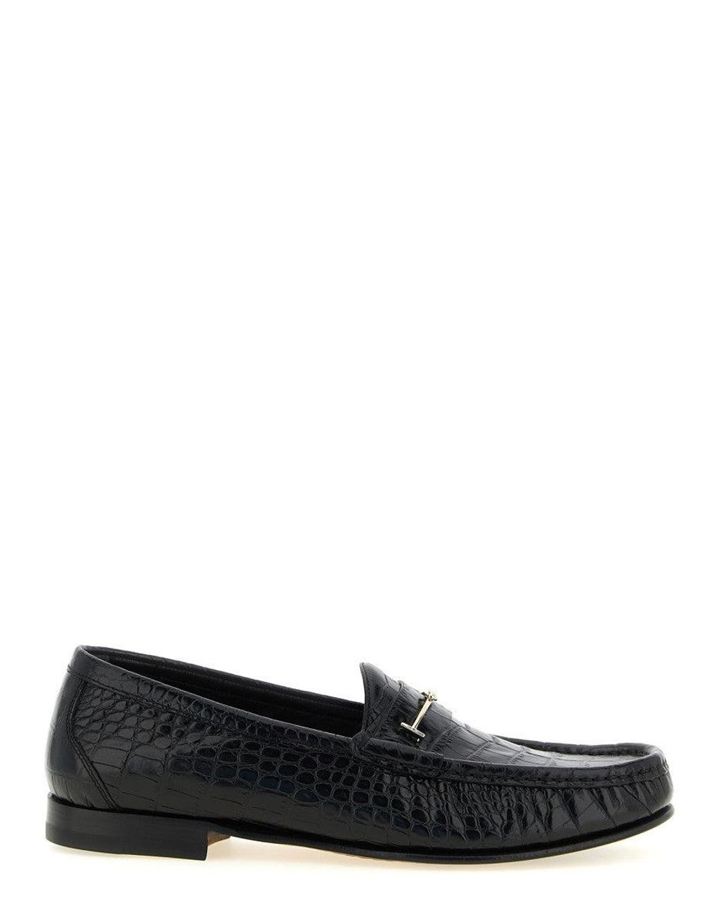 Tom Ford Black 'Ripley' Loafers for men