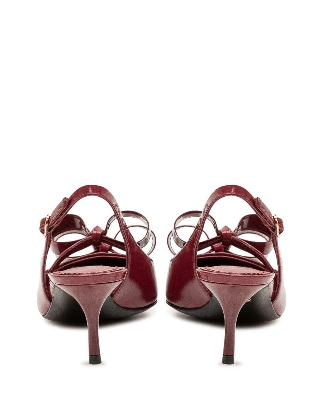 Dolce & Gabbana Pink Embellished Pumps