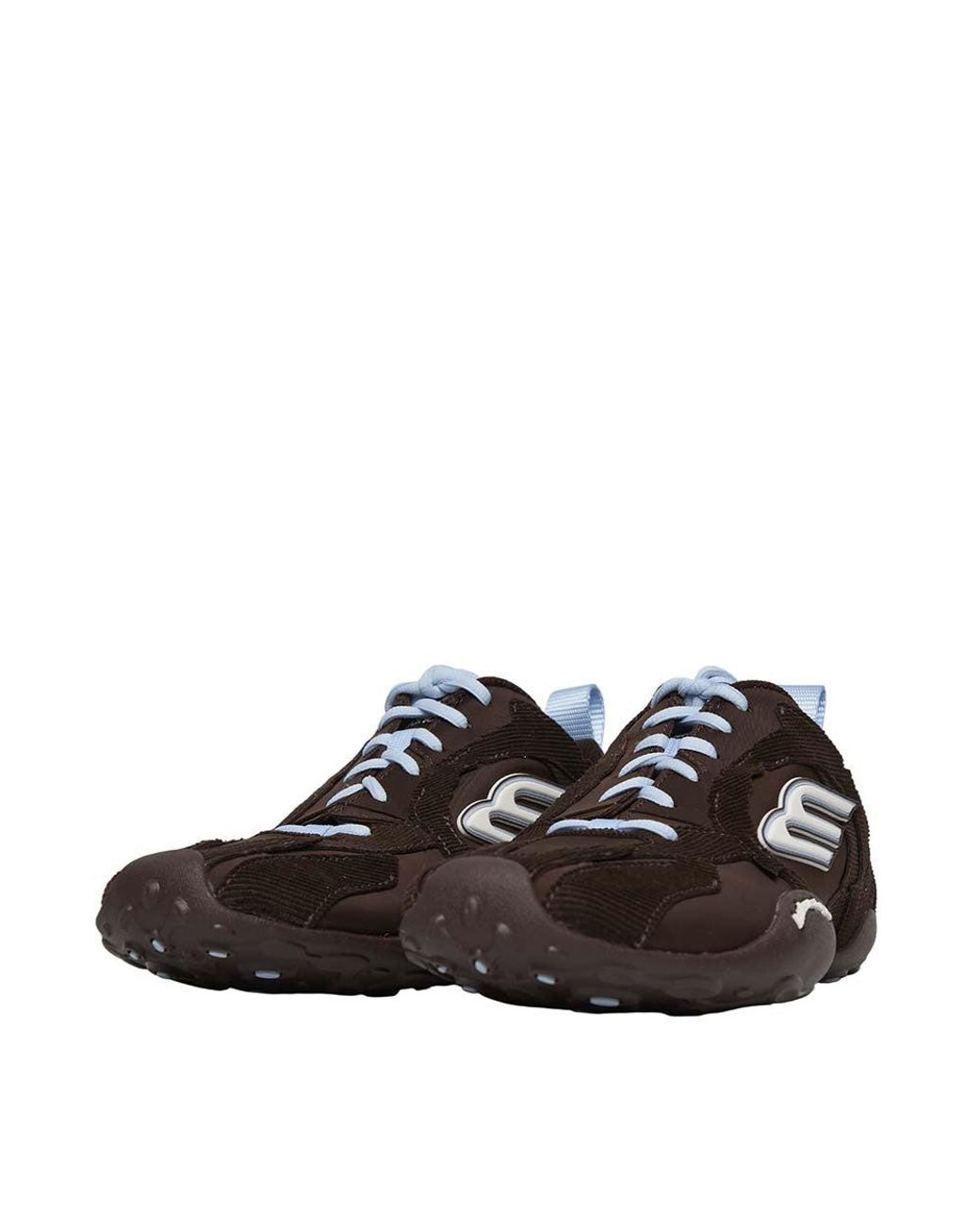 Balenciaga Brown Solid Monday Ultra Sneakers