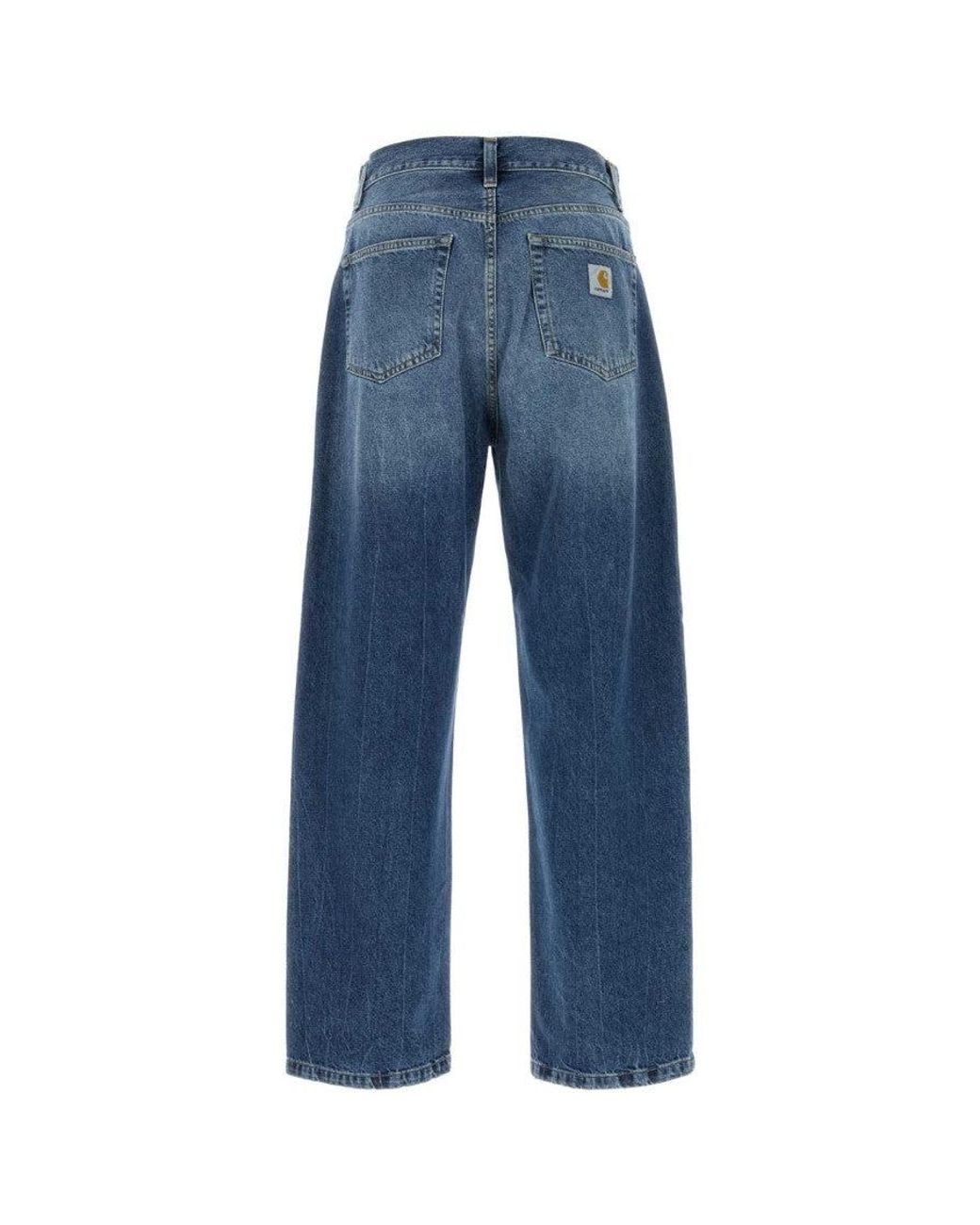 Carhartt Blue Loose Mid Rise Jeans for men