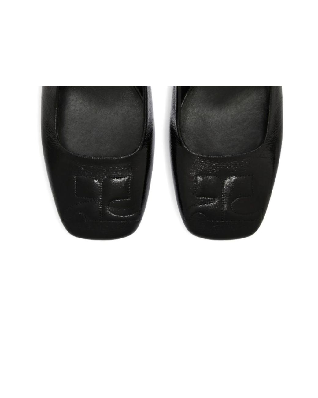 Courreges Black Heritage Pumps