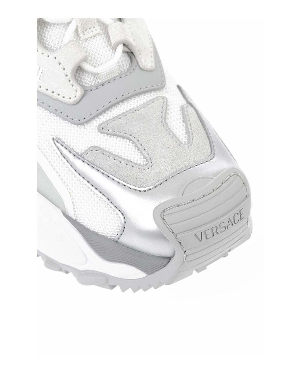 Versace White Logo Iconic Sneakers