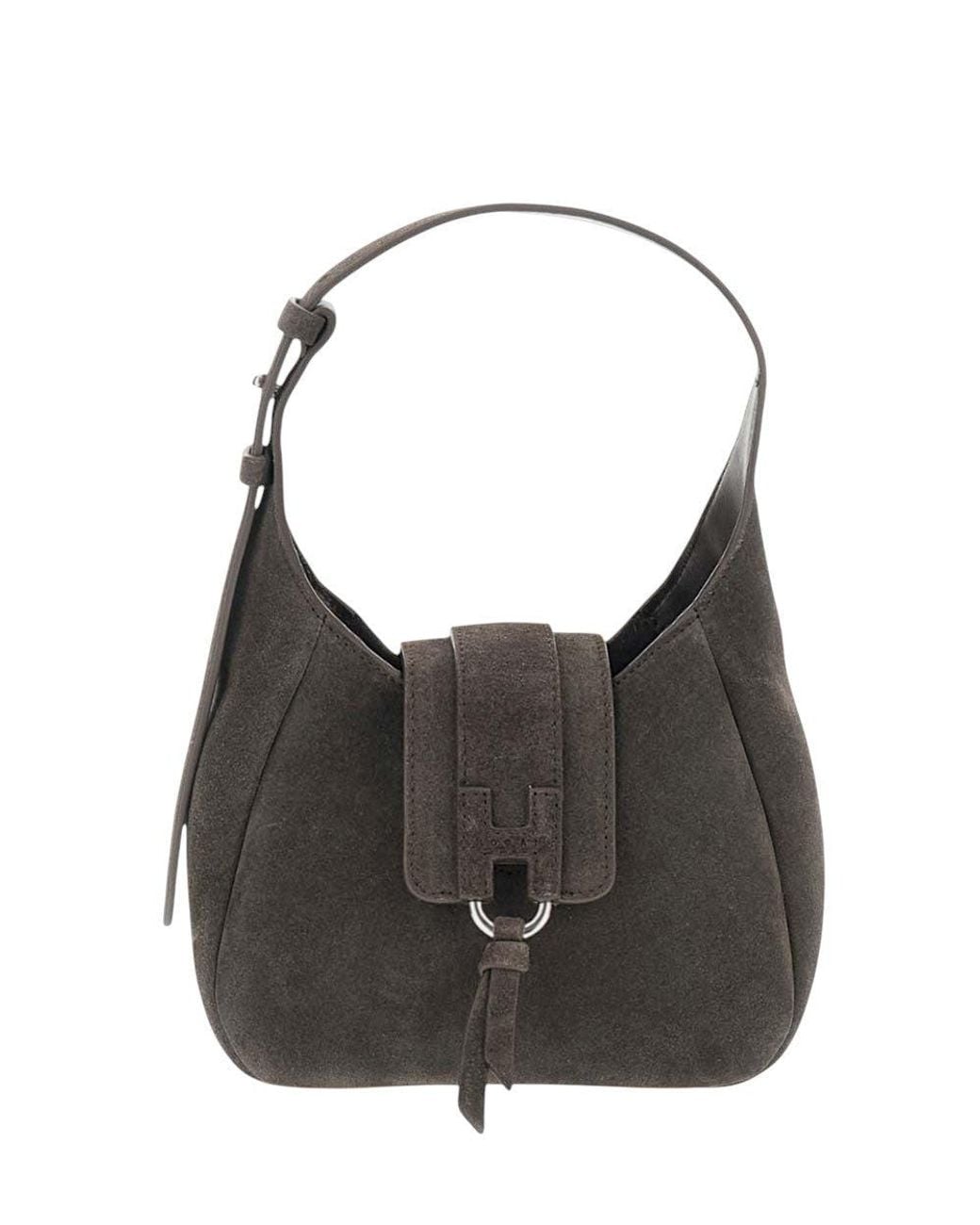 Hogan Black Dark Trend Mini Hobo