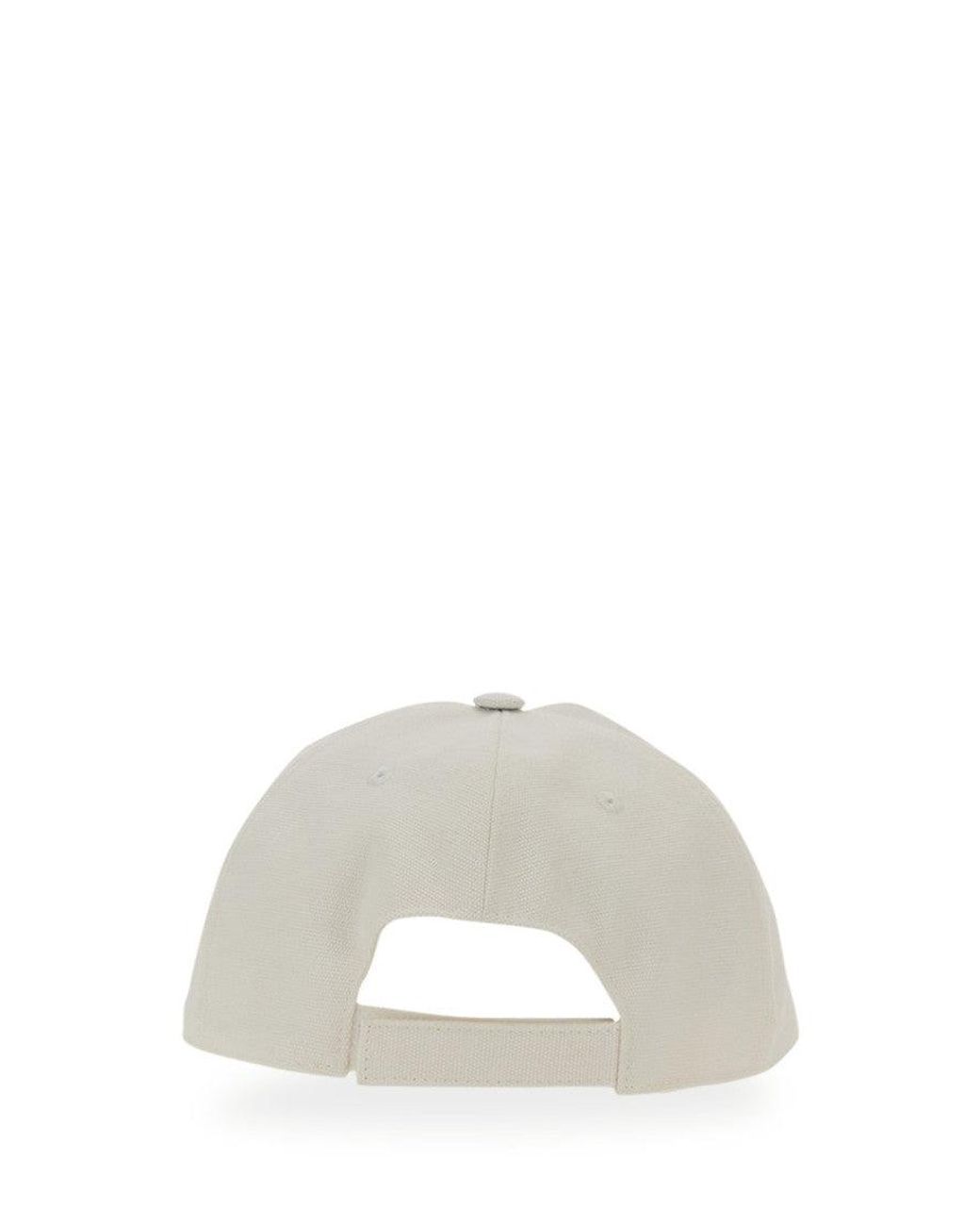 Stella McCartney White Baseball Cap Cotton Hat