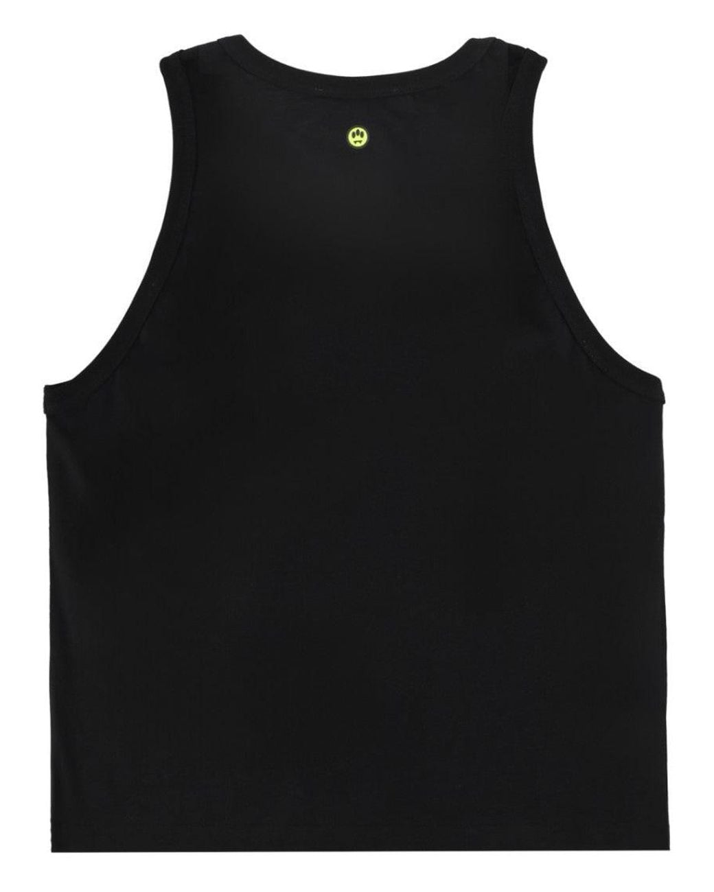 Barrow Black Logo Tank Top for men