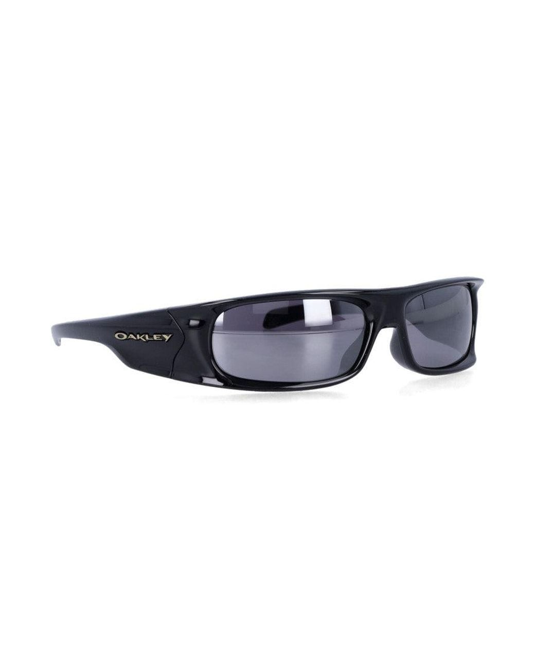 Oakley Blue Highland High-Wrap Sunglasses