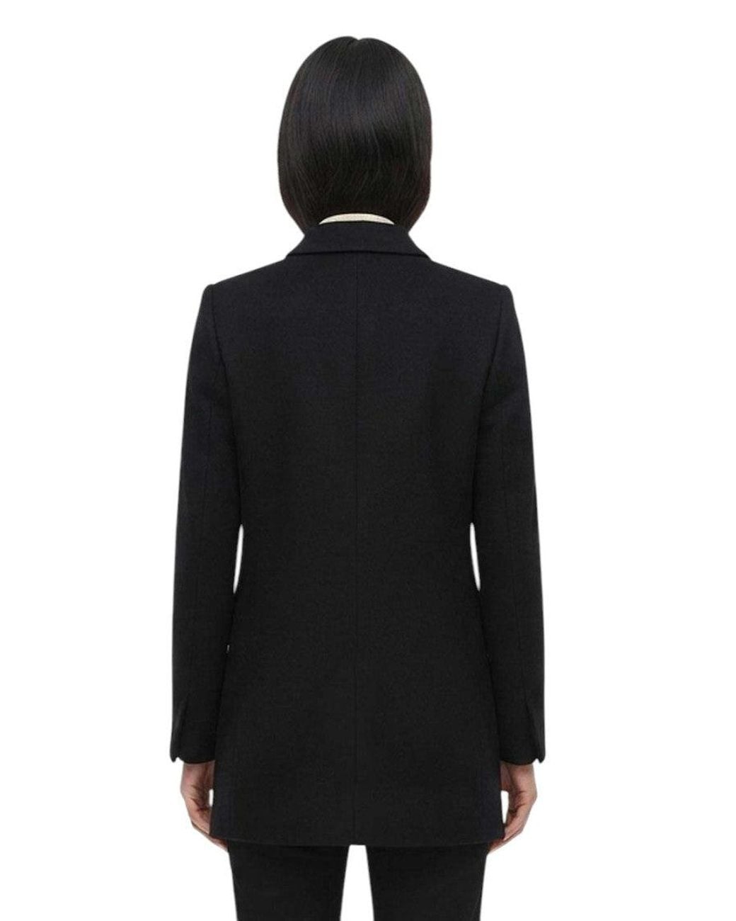 Stella McCartney Black Notched Lapel Blazer