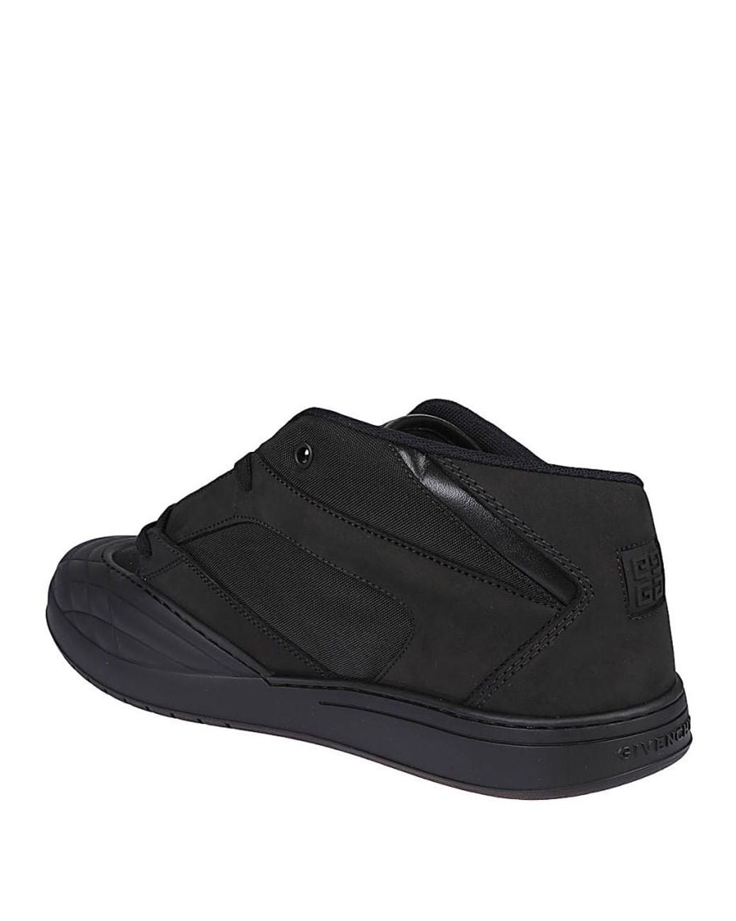 Givenchy Black Mid-Top Sneakers for men