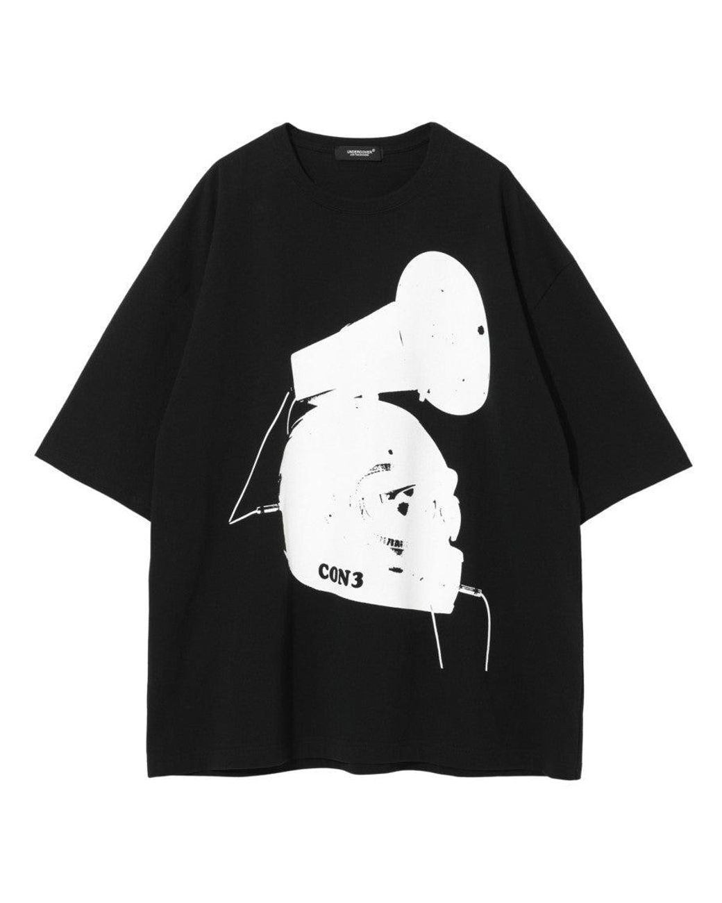 Undercover Black T-Shirt With Print for men