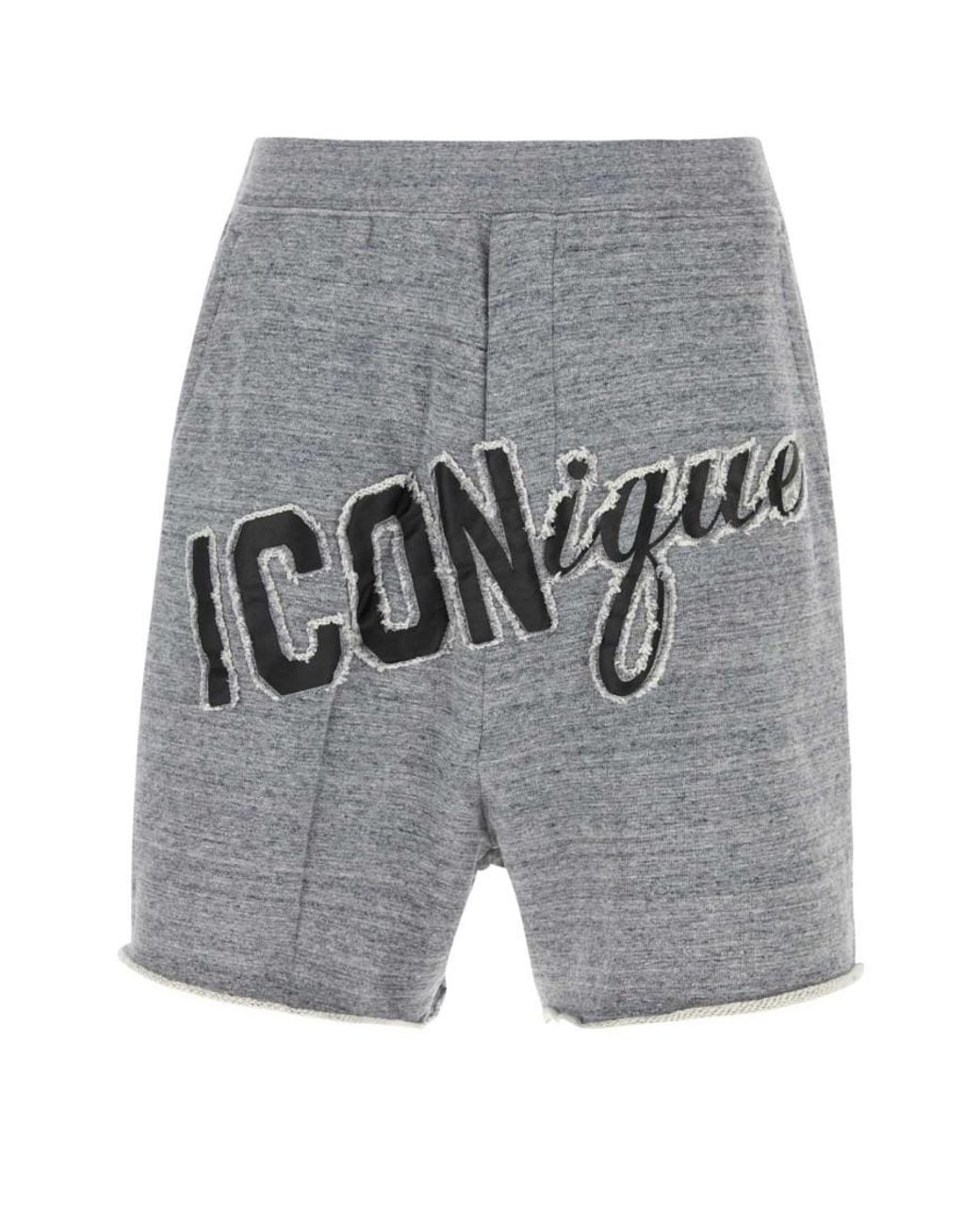 DSquared² Gray Solid Short for men