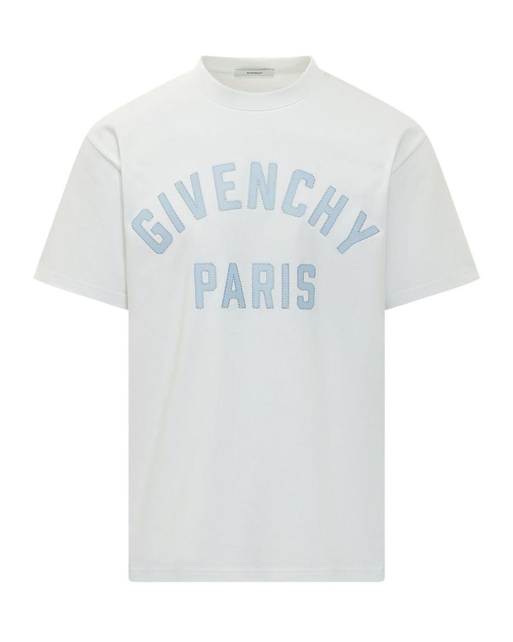 Givenchy White Crew Neck T-Shirts for men