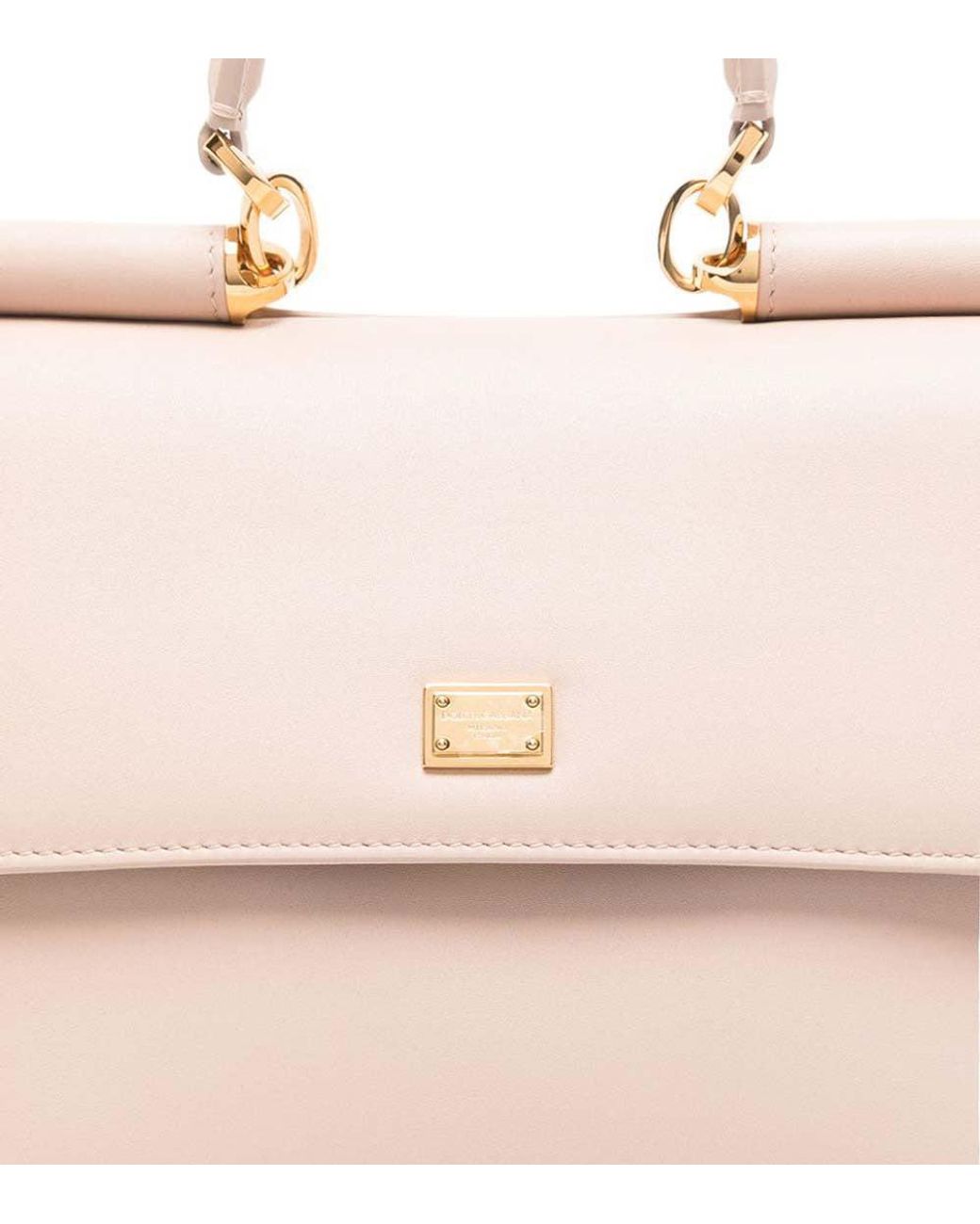 Dolce & Gabbana Pink Light Sicily Small Satchel