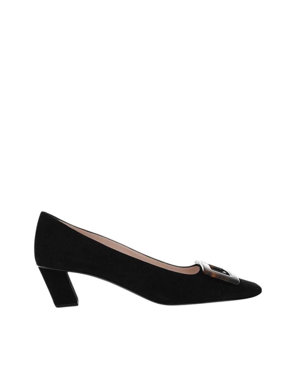 Roger Vivier Black Slip On Pumps