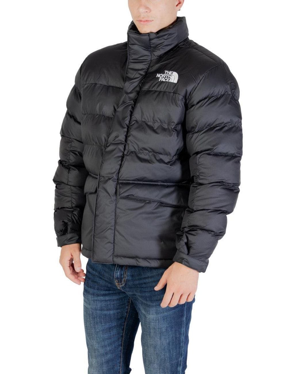 The North Face Black Turtle Neck Jacket for men