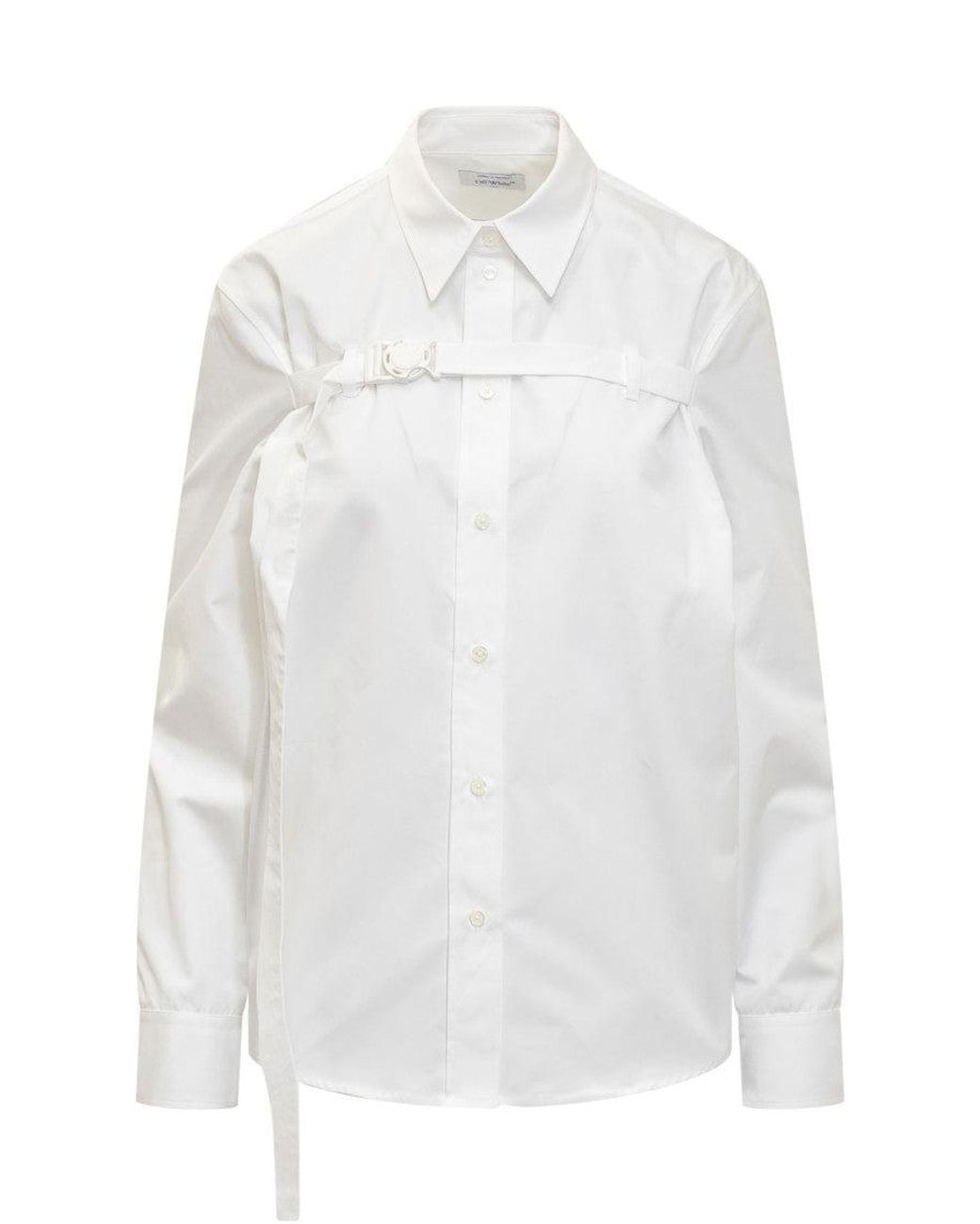 Off-White c/o Virgil Abloh White Regular Solid Shirt