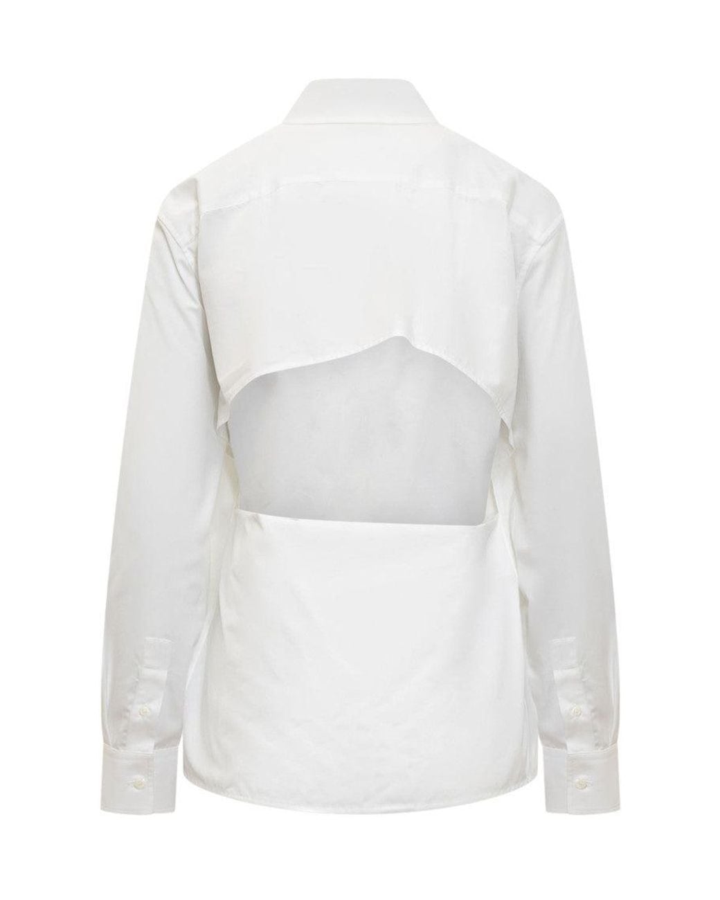 Off-White c/o Virgil Abloh White Regular Solid Shirt