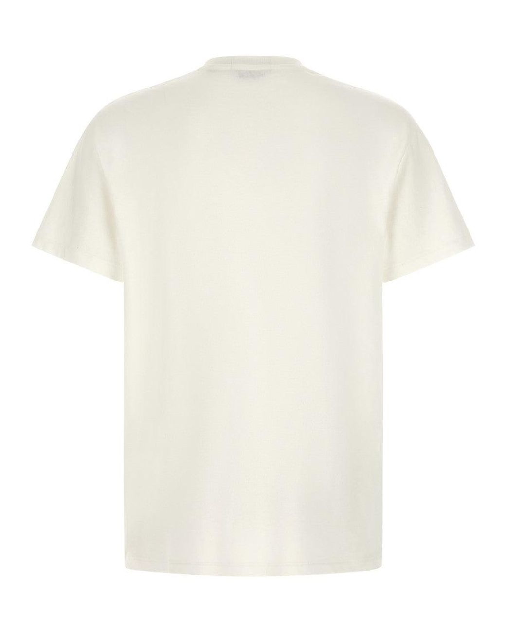 Polo Ralph Lauren White Cotton T-Shirt for men