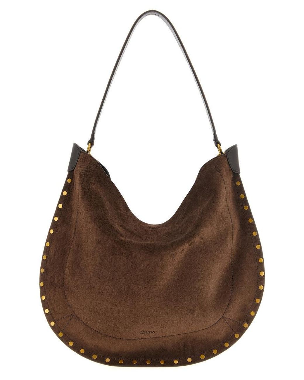 Isabel Marant Brown Dark Oskan Large Shoulder Bag
