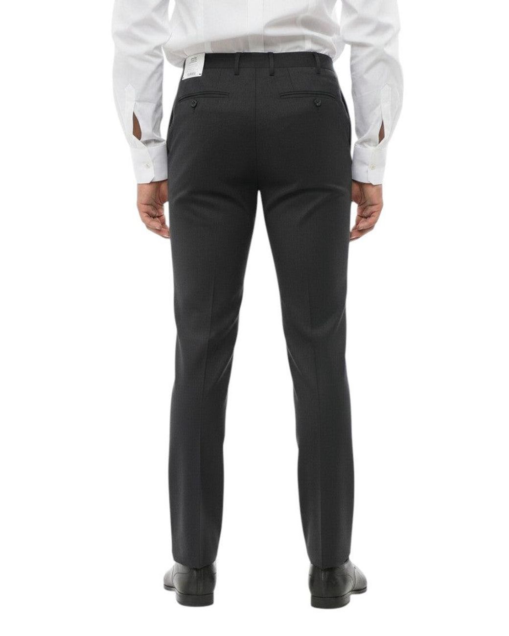 Corneliani Black Slim Pants for men