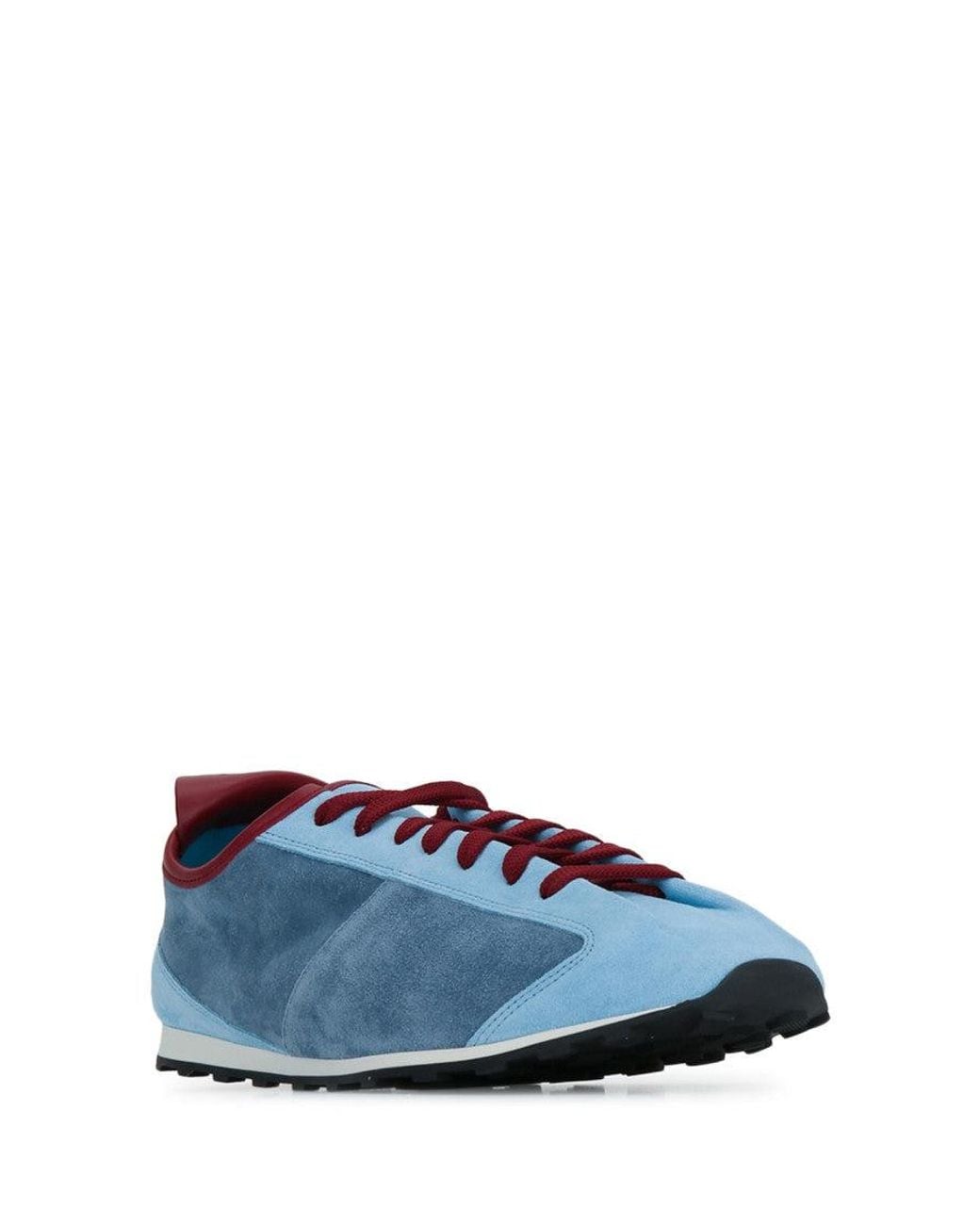Jacquemus Blue Color Block Sneakers for men