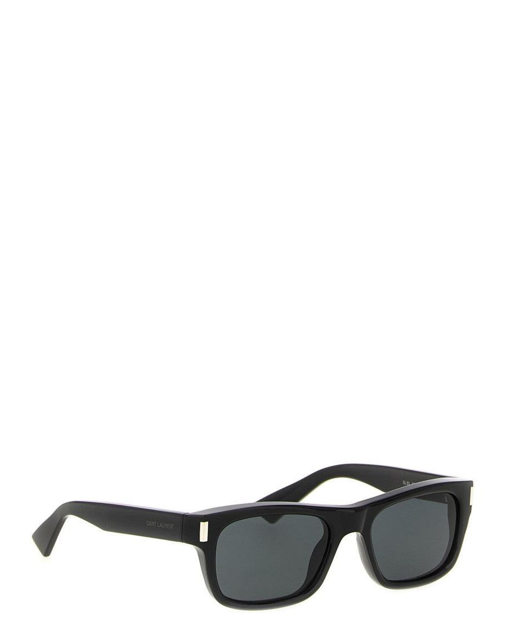 Saint Laurent Black 'sl 83' Sunglasses for men
