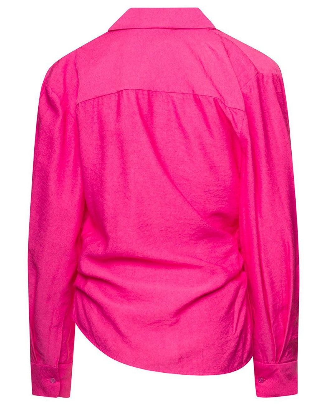 Jacquemus Pink La Chemise Bahia Shirt