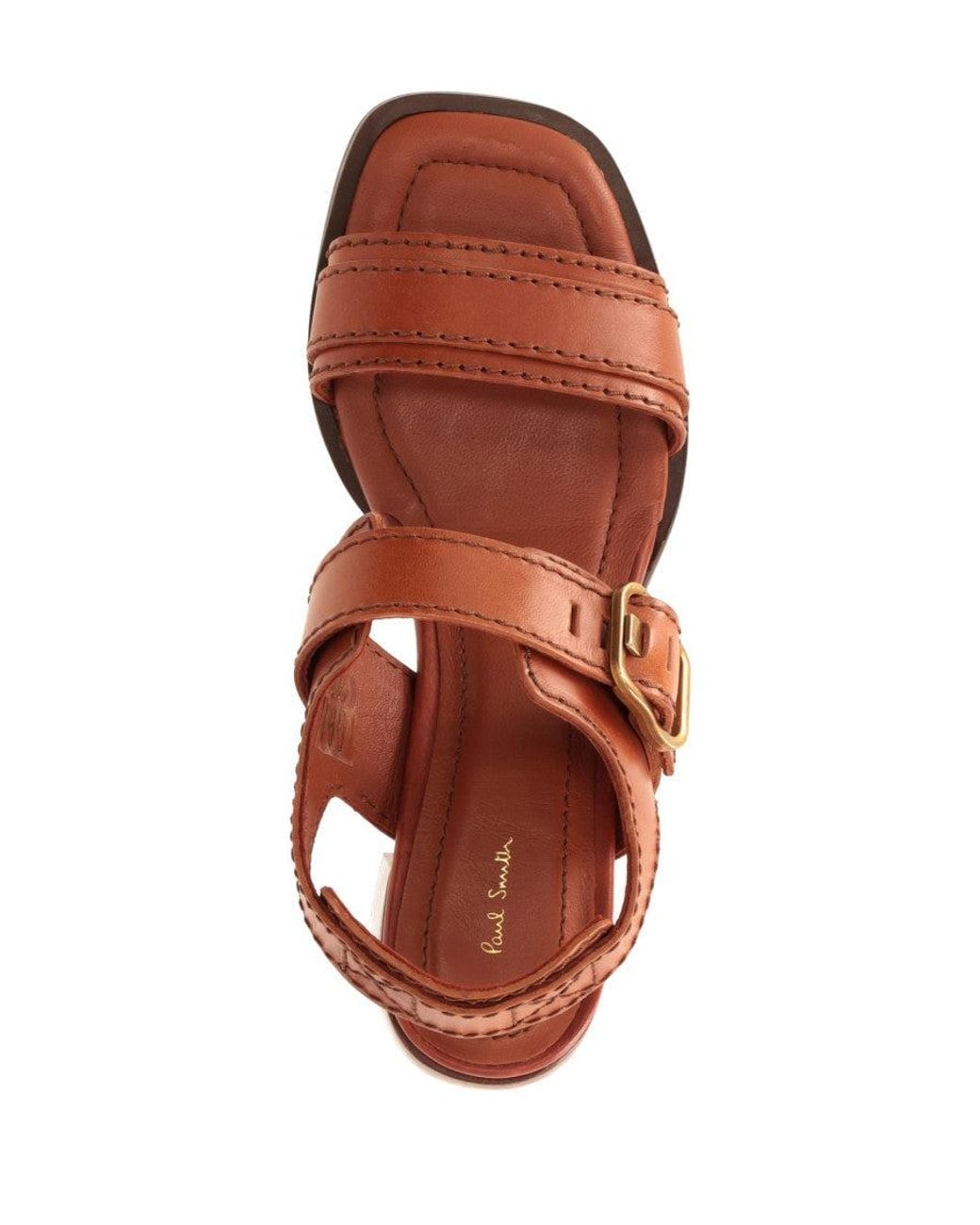 Paul Smith Brown Solid Sandals