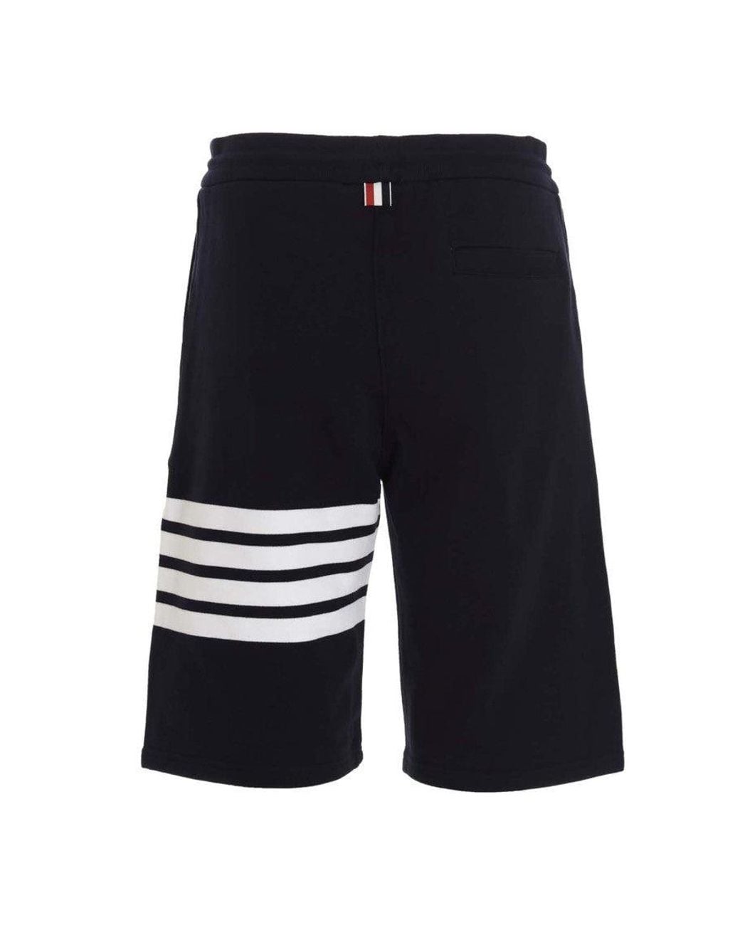 Thom Browne Blue Stripes Shorts for men
