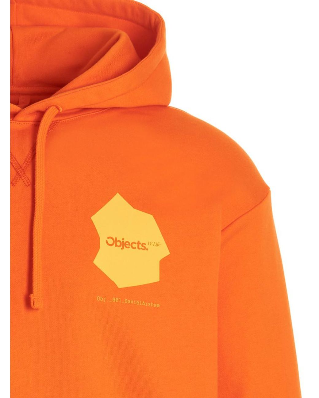 Objects IV Life Orange Continuity Hoodie for men