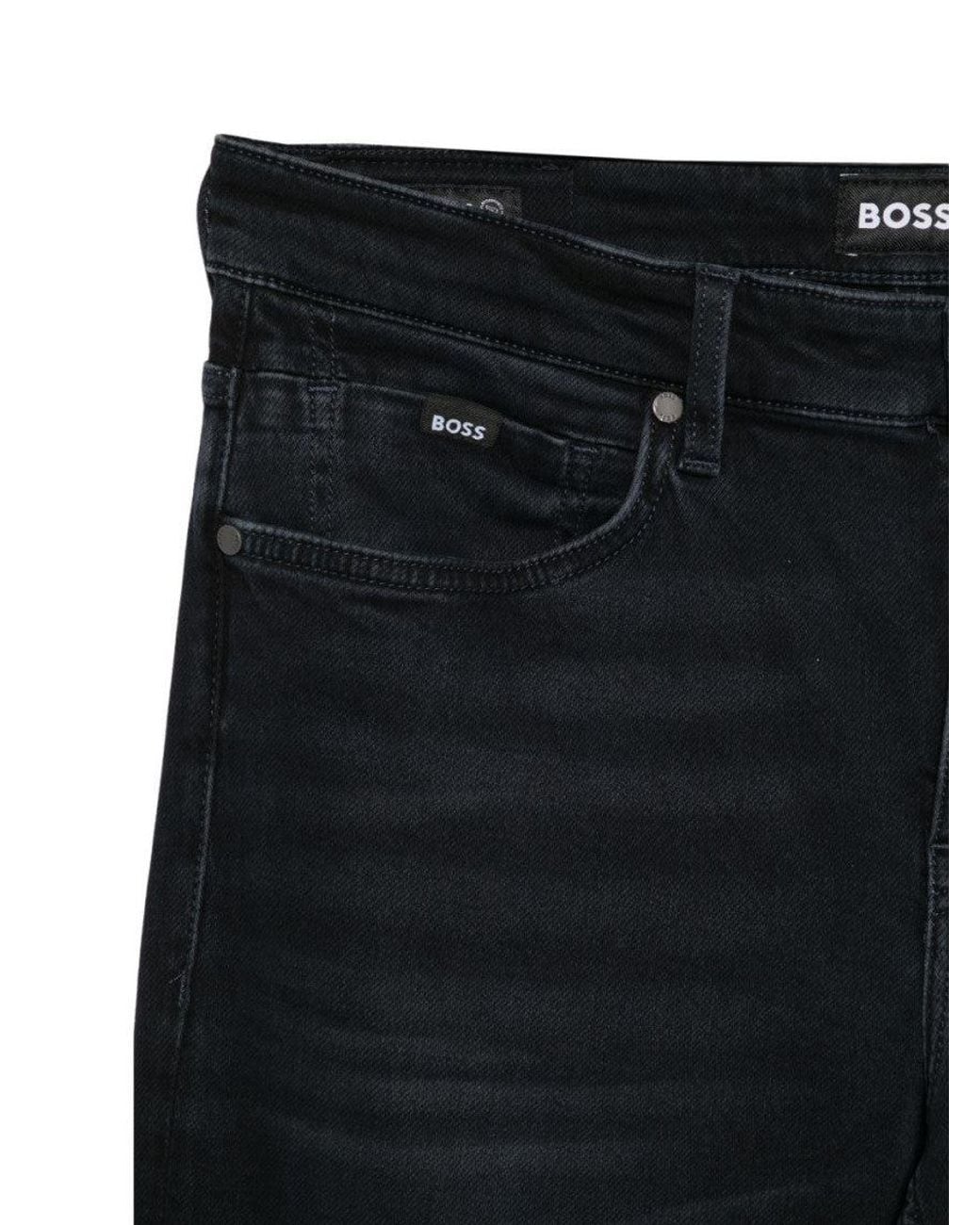 Boss Black Mid Rise Jeans for men