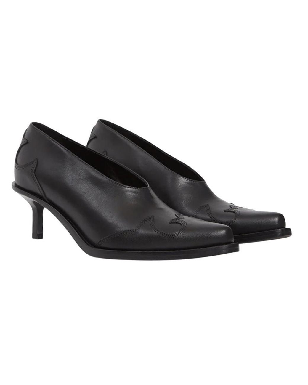 Ann Demeulemeester Black Janeka Pumps