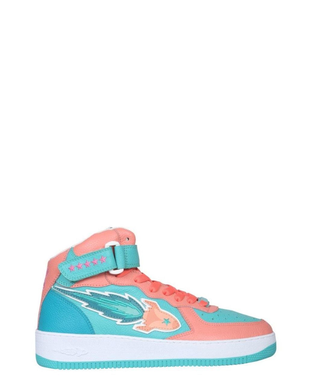ENTERPRISE JAPAN Blue Light Logo Sneakers